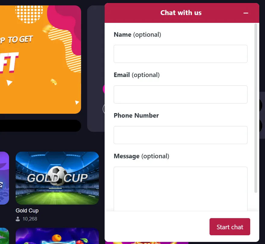 GameMania customer support contact options